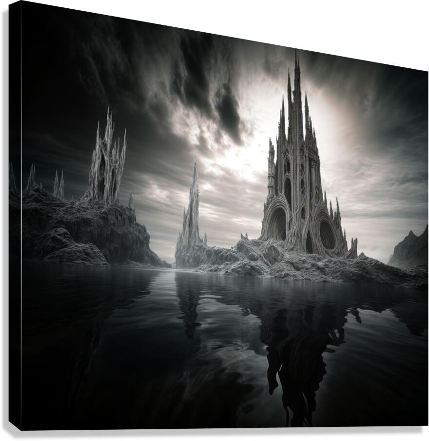  Silent Waters  Canvas Print