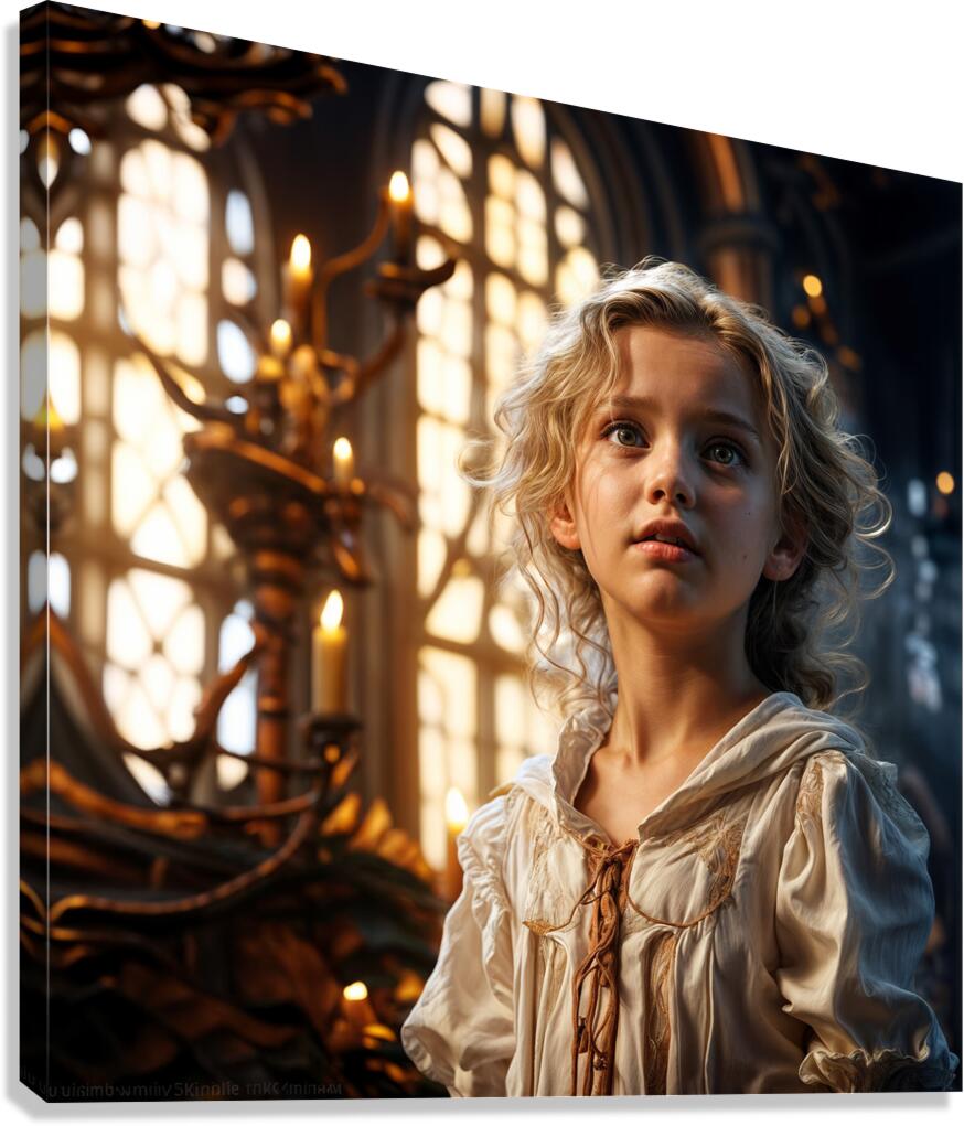 Flickering Shadows  Canvas Print