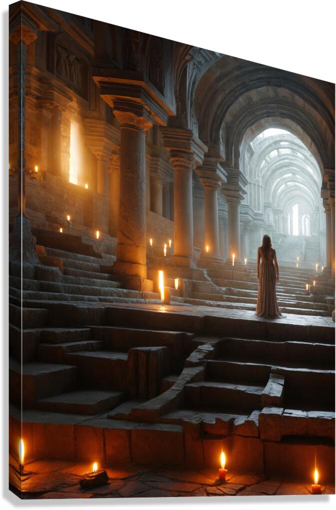 Evocative Atmosphere  Canvas Print