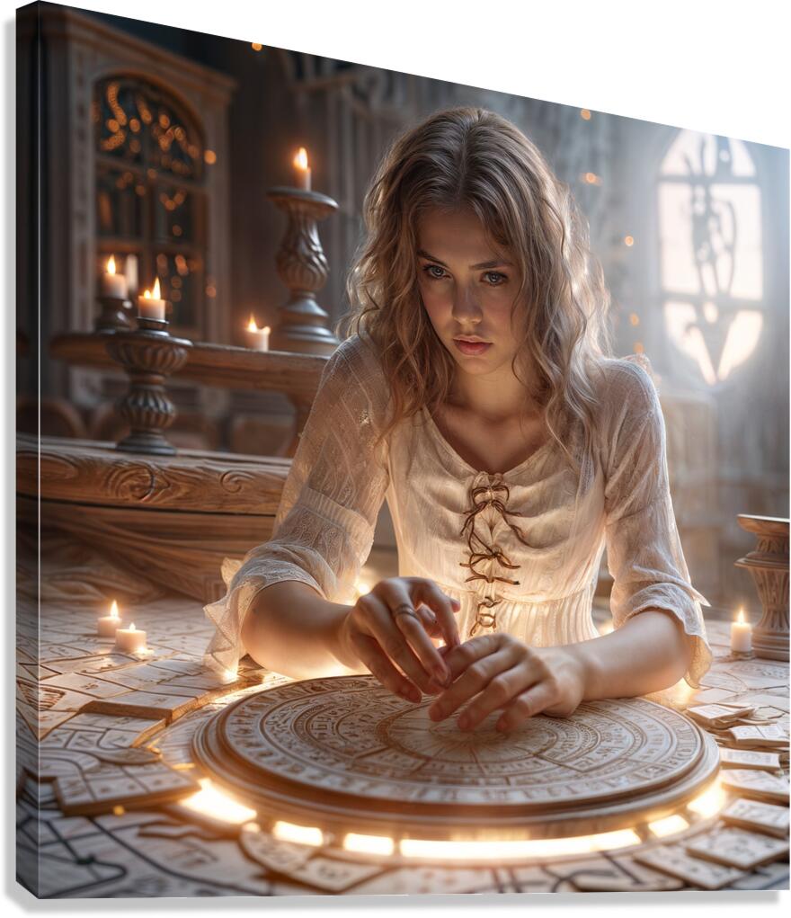  Ancient Knowledge  Canvas Print