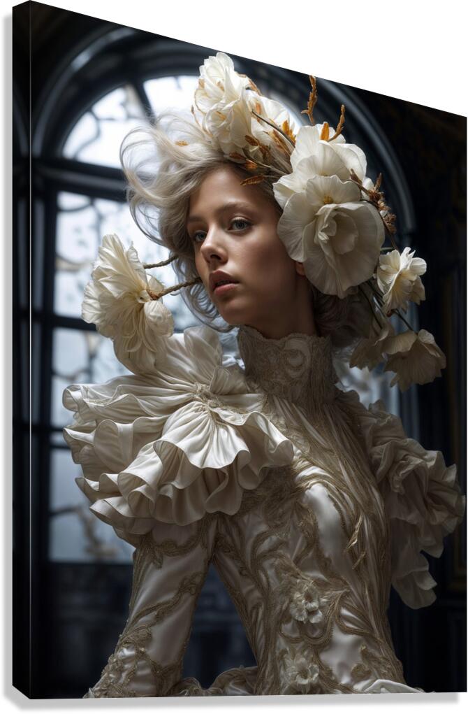 Ephemeral Flowers  Canvas Print