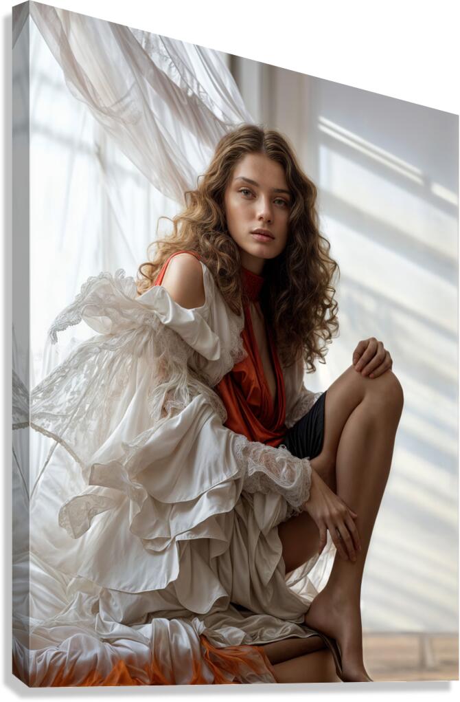 Cocoon of Softness  Canvas Print