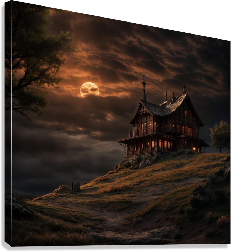 Cold Darkness  Canvas Print