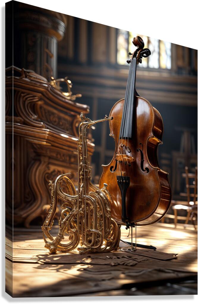  Musical Treasures  Canvas Print