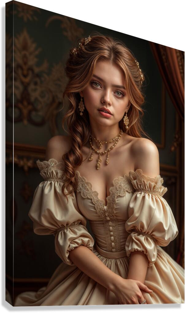 Timeless Muse  Canvas Print