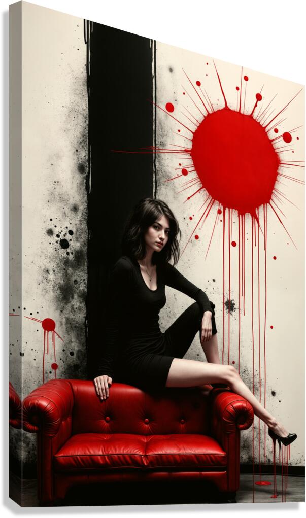 Exuding Confidence   Canvas Print