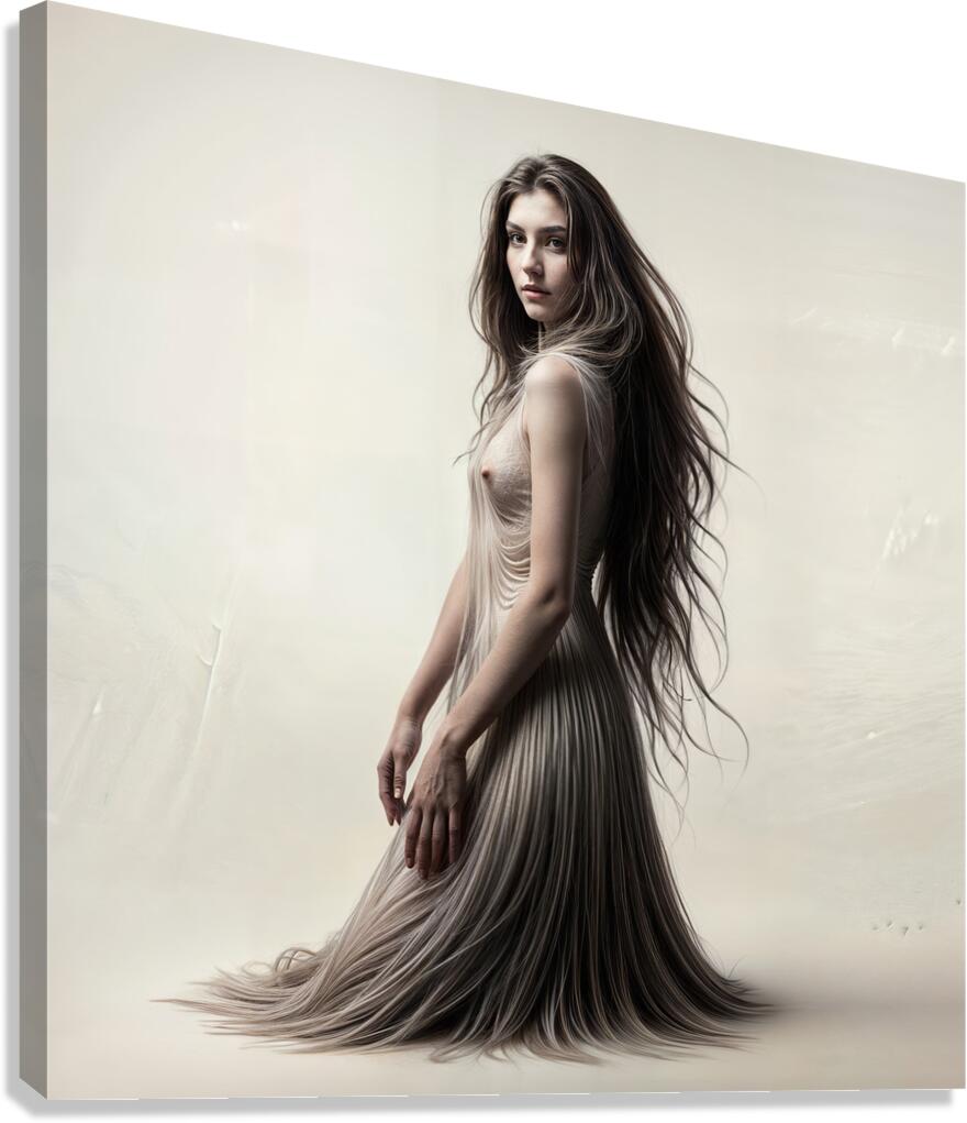  Gentle Cascade  Canvas Print