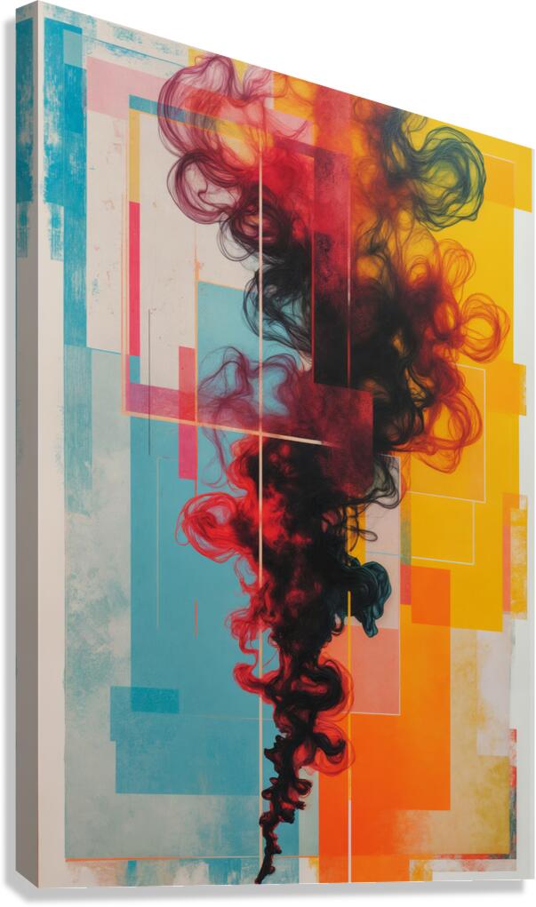  Vibrant Canvas  Canvas Print