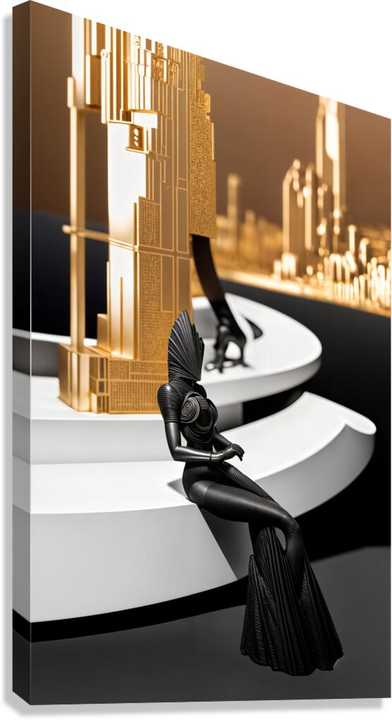  Bold Futurism  Canvas Print