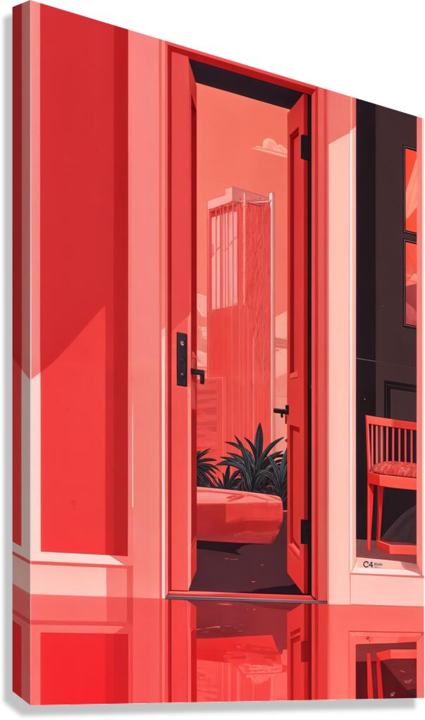  Stylized Aesthetic  Canvas Print