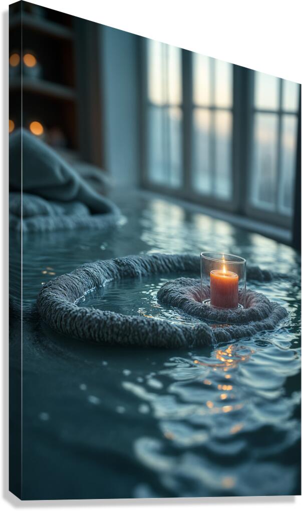  Pause and Reflect  Canvas Print