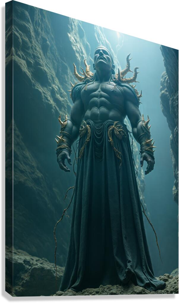 Powerful Physique  Canvas Print