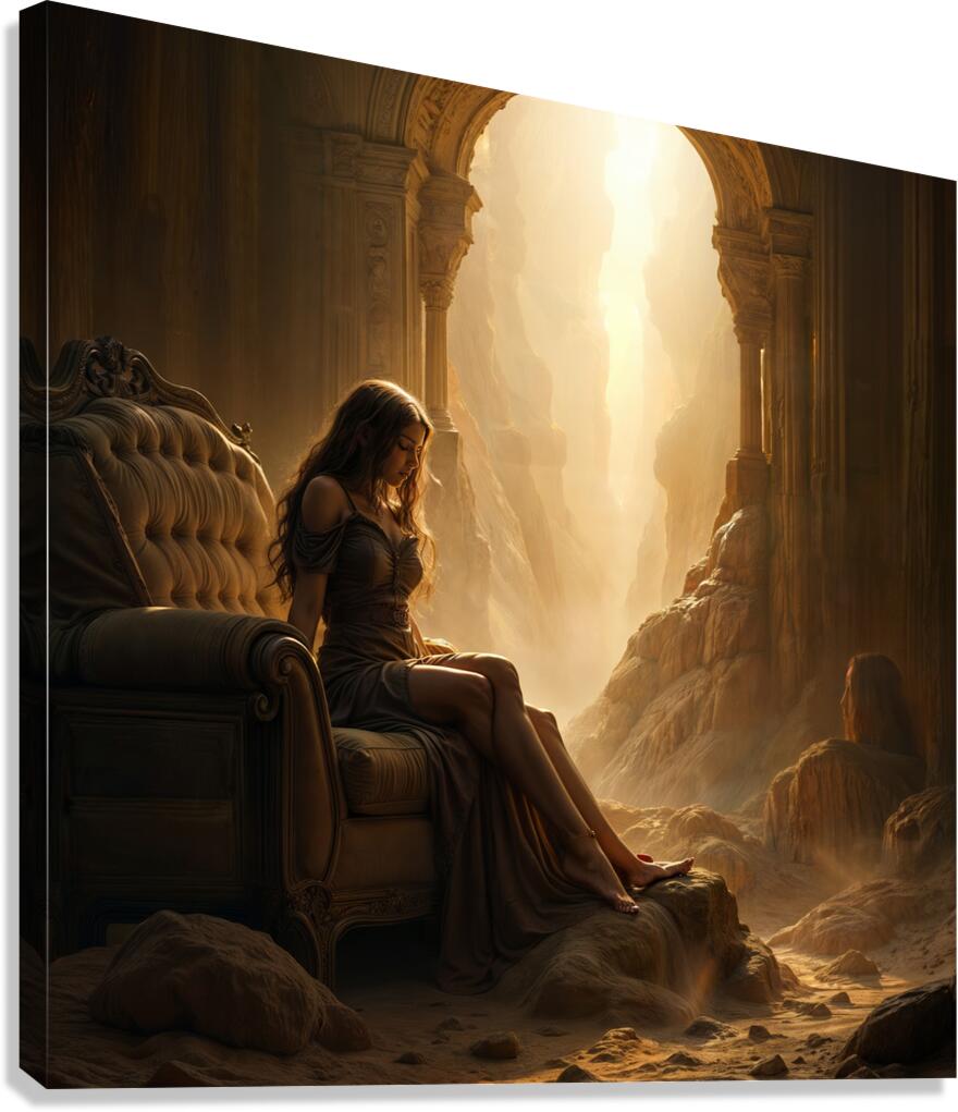  Liquid Sunshine  Canvas Print