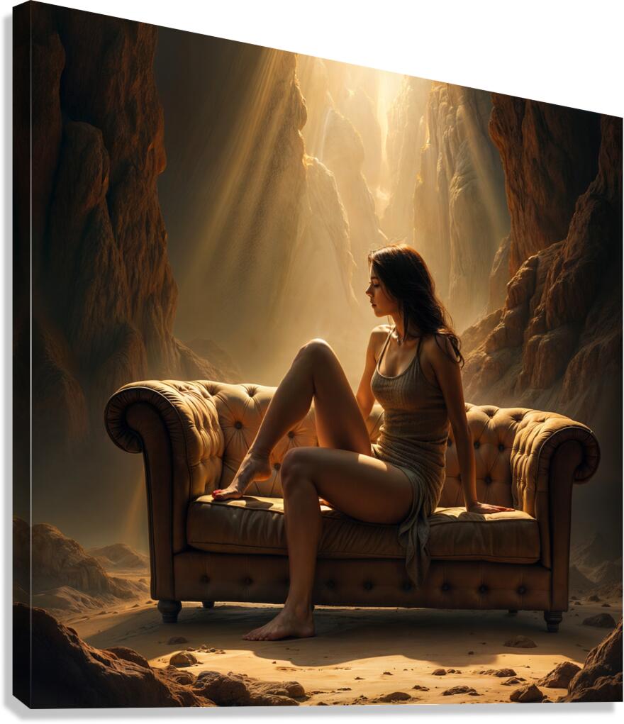 Isolation and Contemplation  Canvas Print