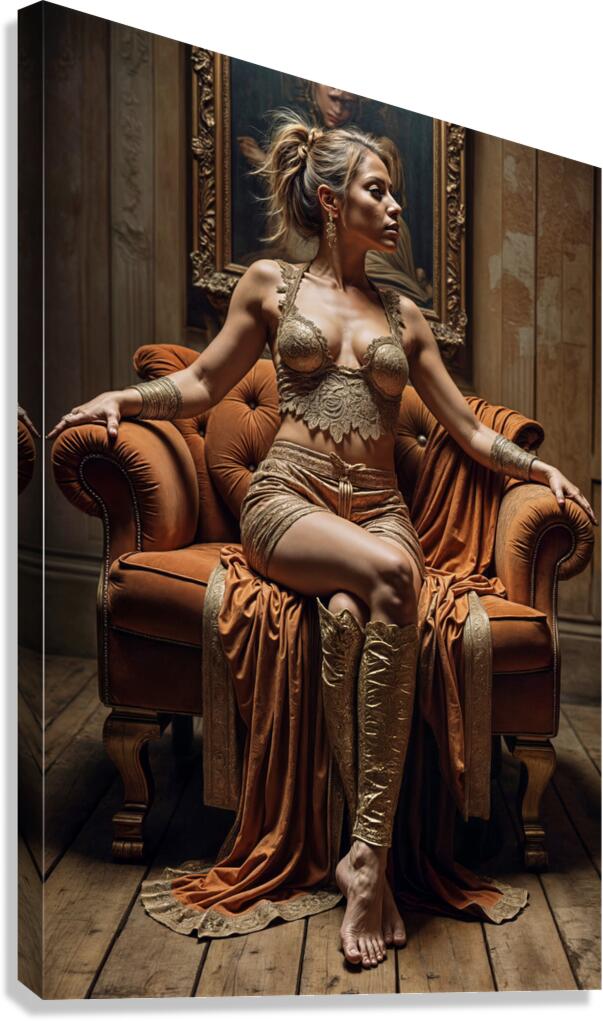 Luxurious and Inviting  Canvas Print