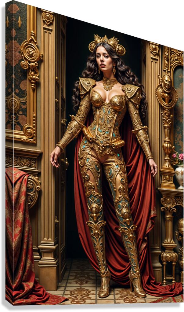 Heroic Legend  Canvas Print