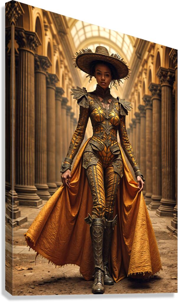 Courage and Destiny  Canvas Print