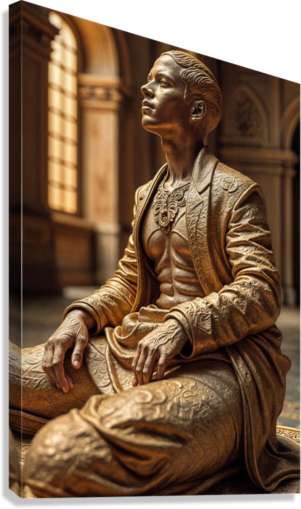 Mesmerizing Figure  Canvas Print