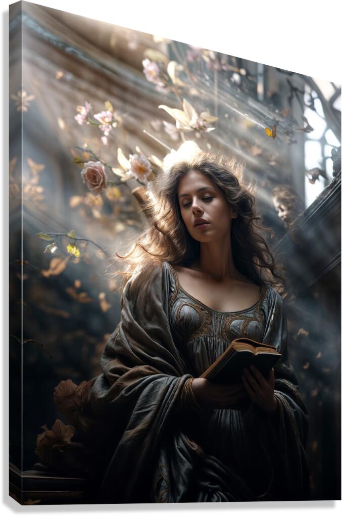  Knowledge and Wonder  Canvas Print