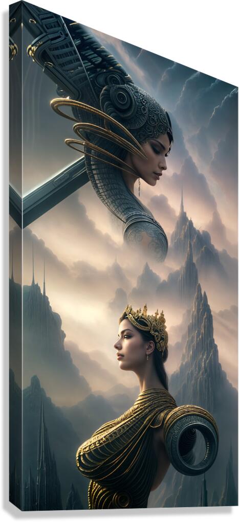 These Figures  Canvas Print