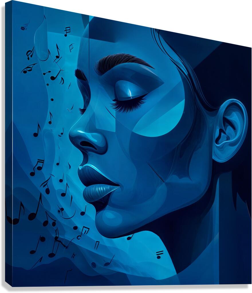  Deep Indigo  Canvas Print