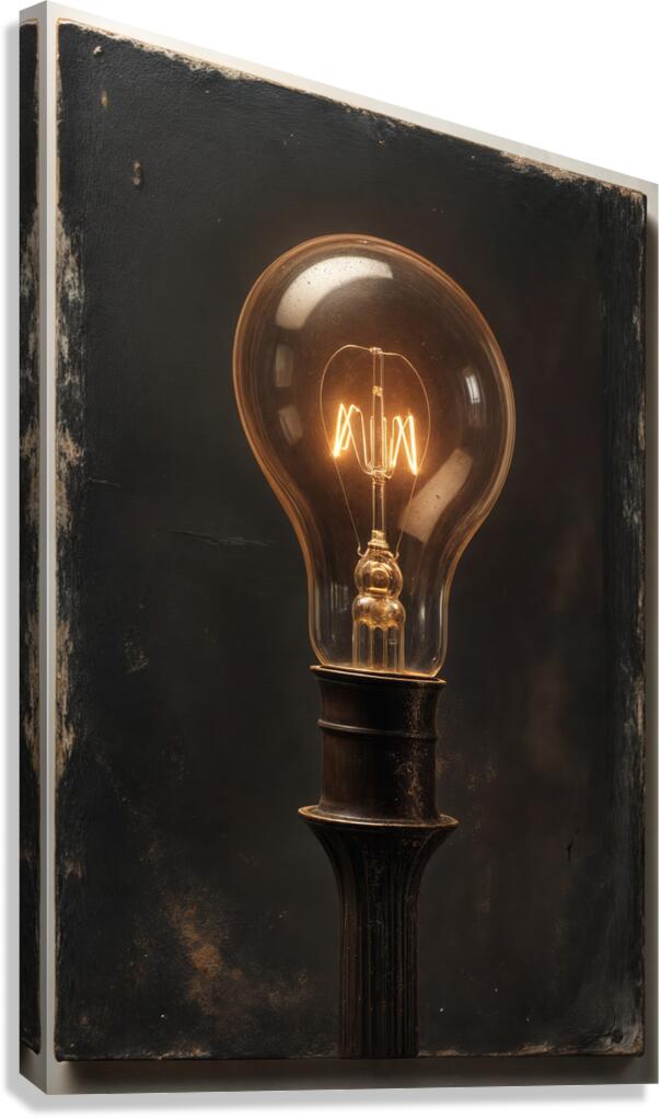  Edison Style  Canvas Print