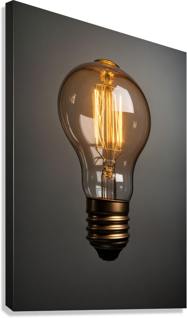 Light Bulb  Canvas Print