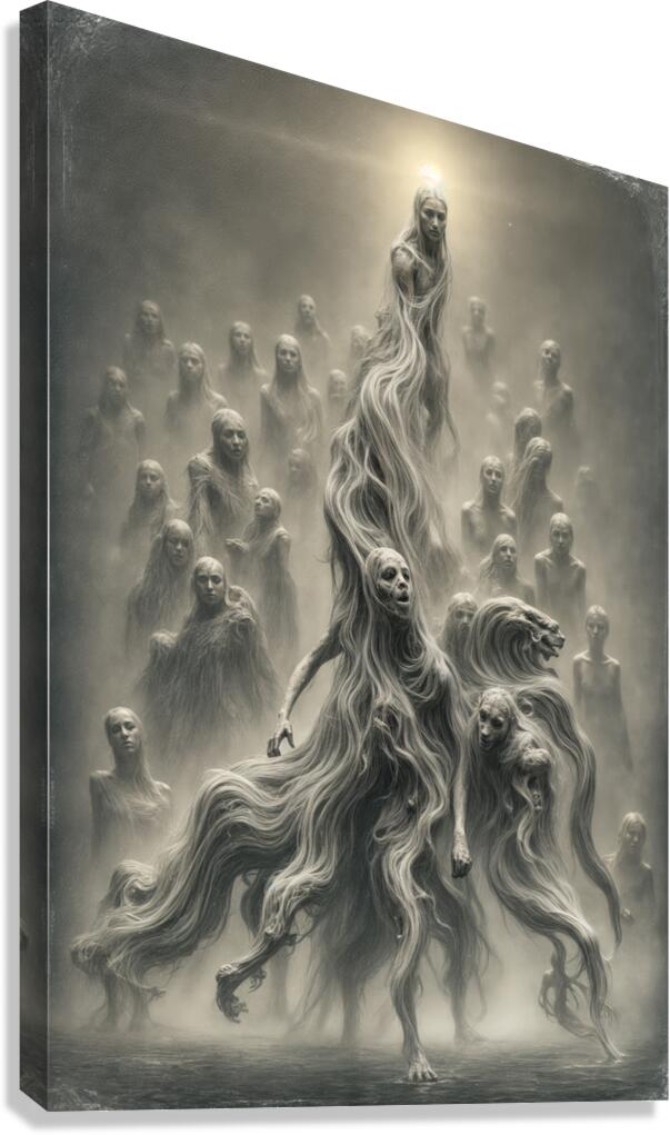  Surrender and Ascendancy  Canvas Print