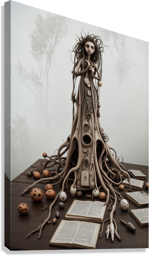  Playful Disarray  Canvas Print