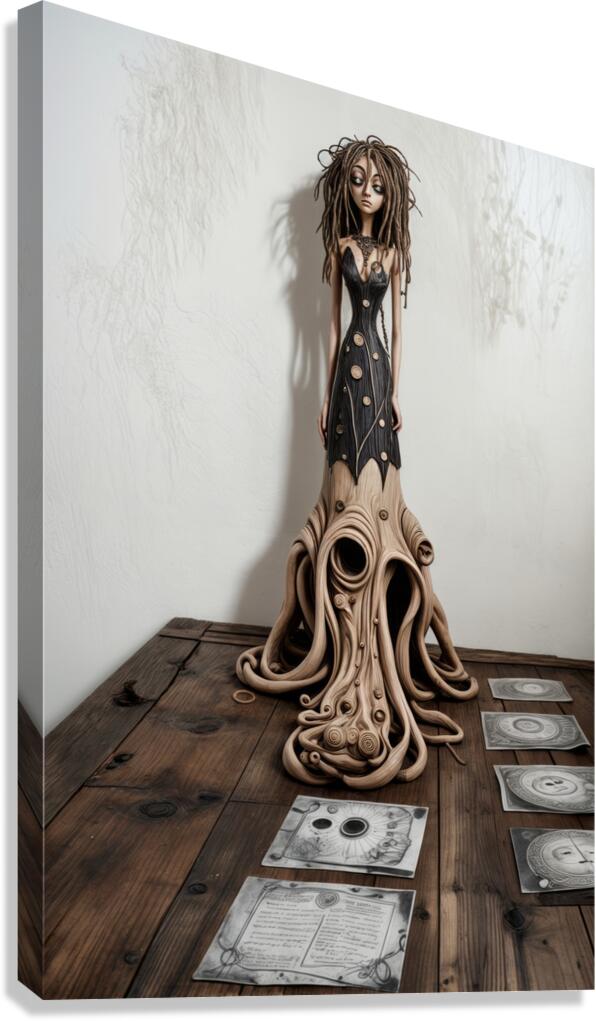 Standing On A Base  Canvas Print