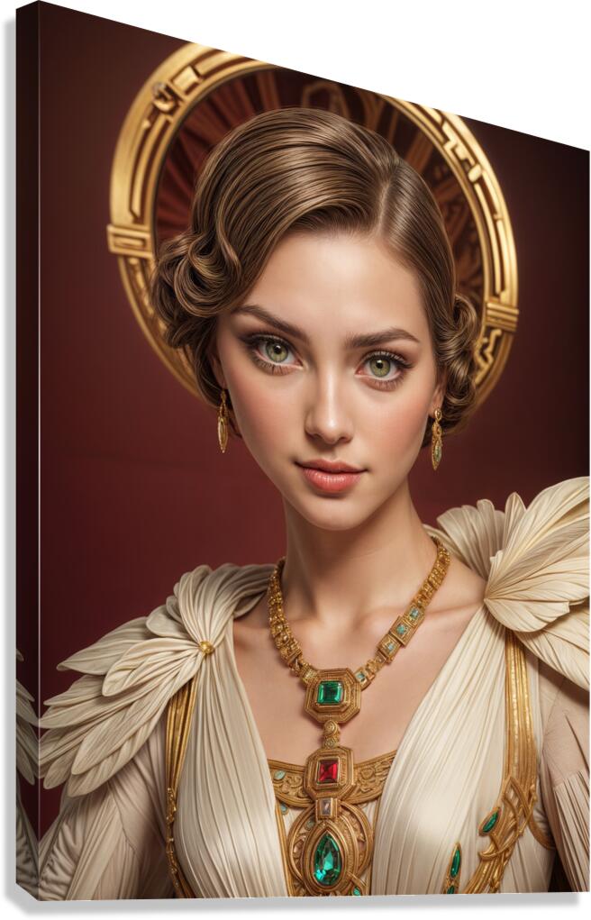 Accentuating Features  Canvas Print