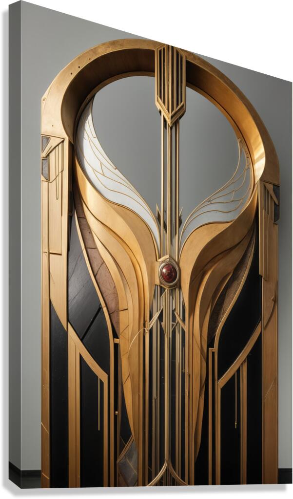  Crafted Door  Canvas Print