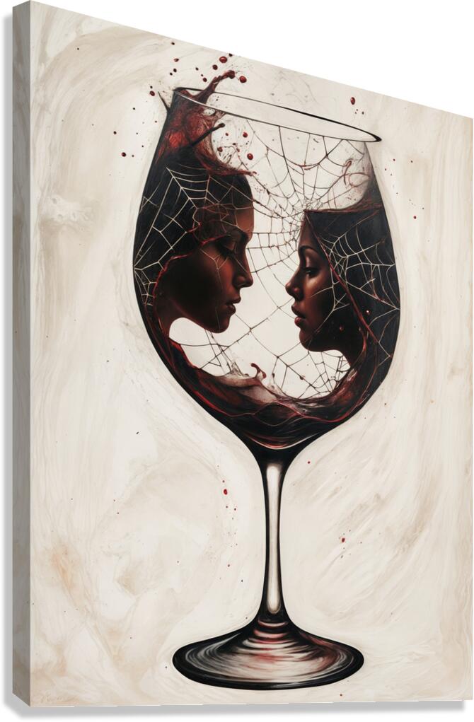 A Spiders Web  Canvas Print