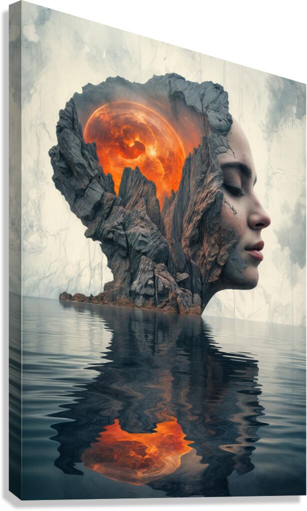  Calm Expression  Canvas Print
