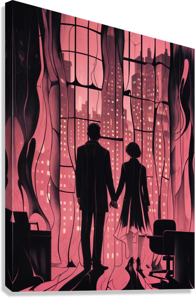  Large Window  Canvas Print