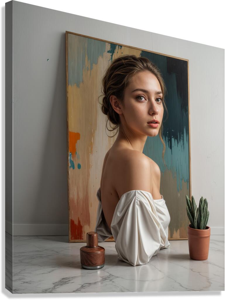  Artistic Elegance  Canvas Print