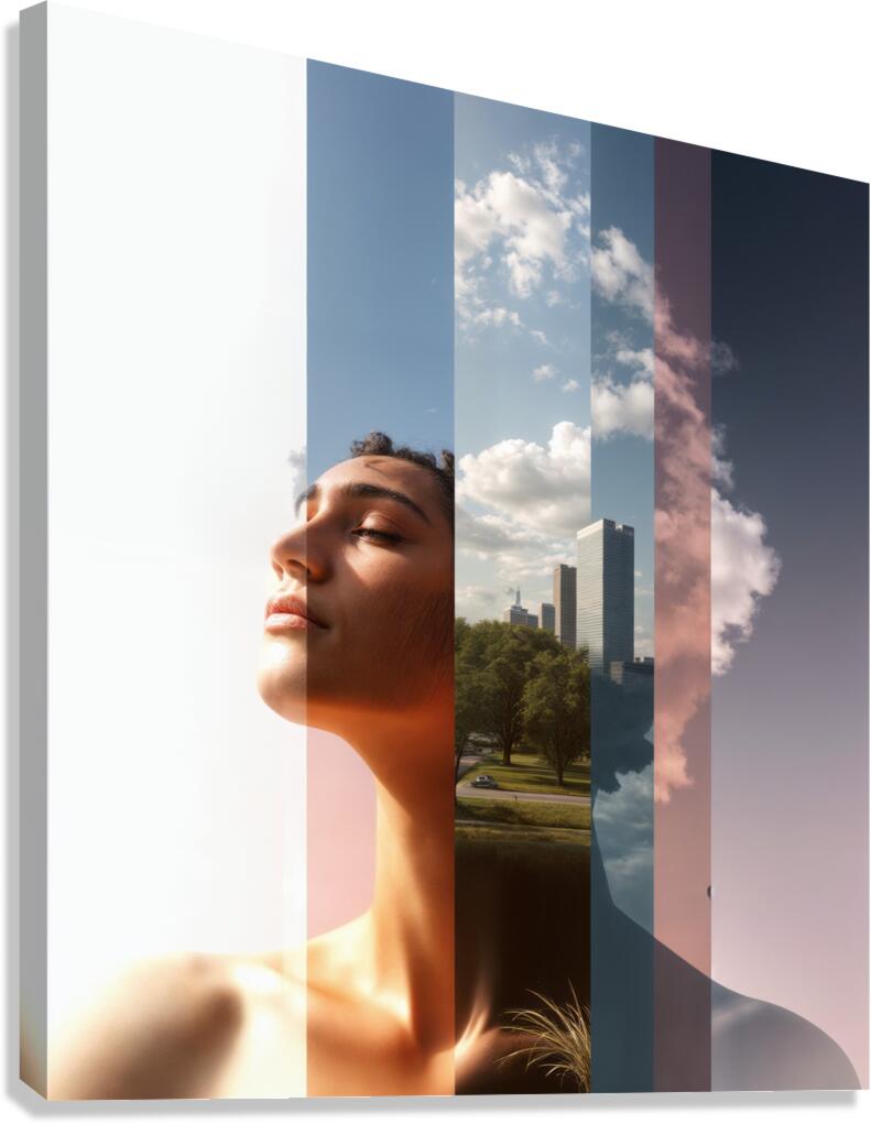  Symbolizing Purity  Canvas Print