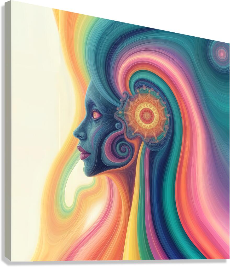  Evocative Representation  Canvas Print