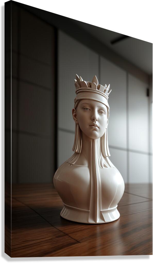 Striking Bust  Canvas Print