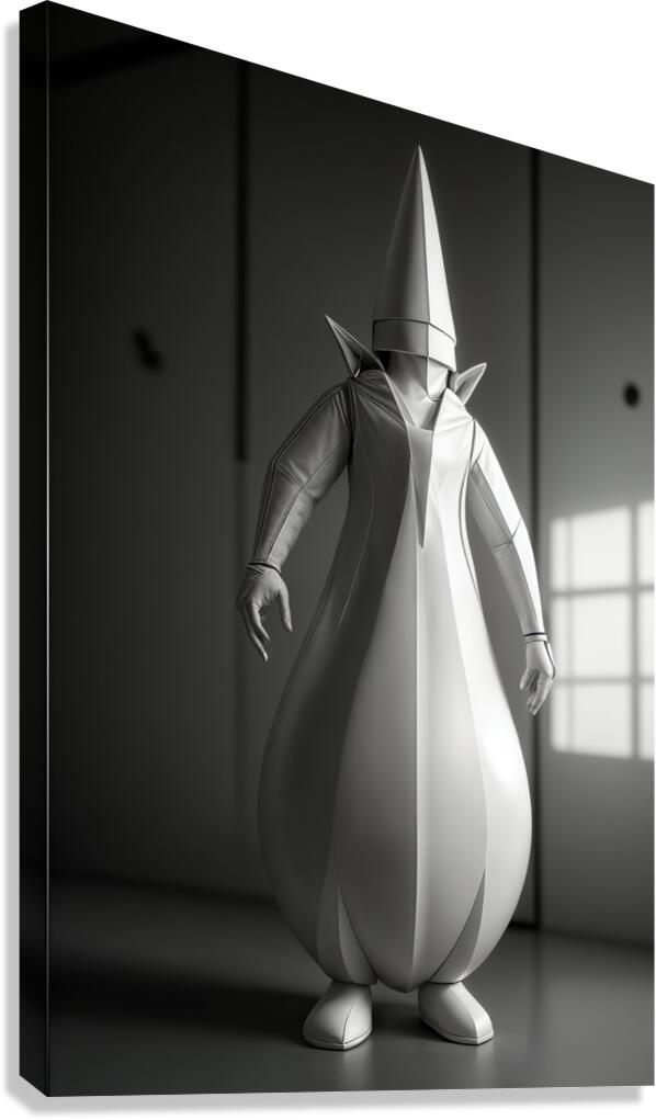  Shaped Body  Canvas Print