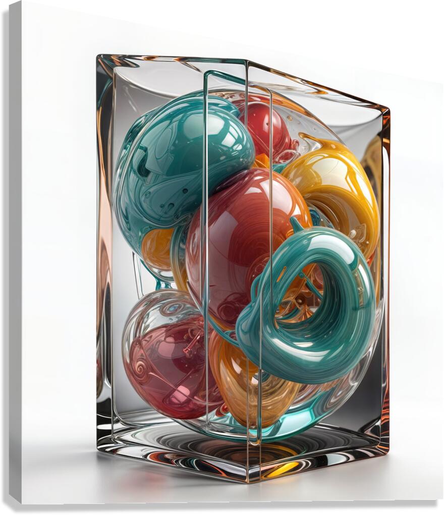  Transparent Panels  Canvas Print