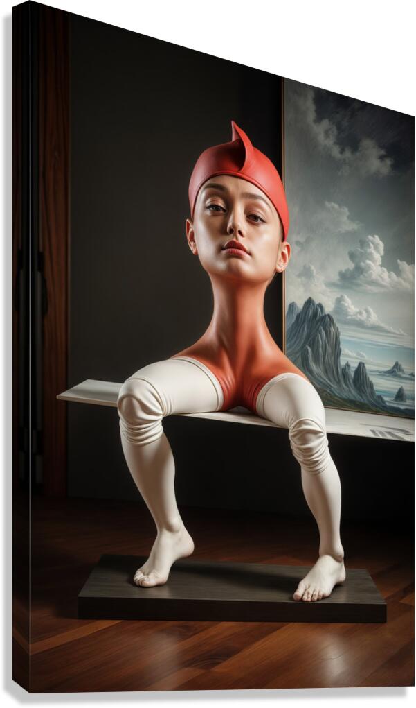  Red Hat  Canvas Print