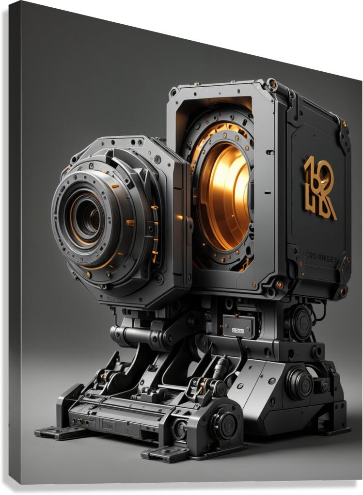  Futuristic Camera  Canvas Print