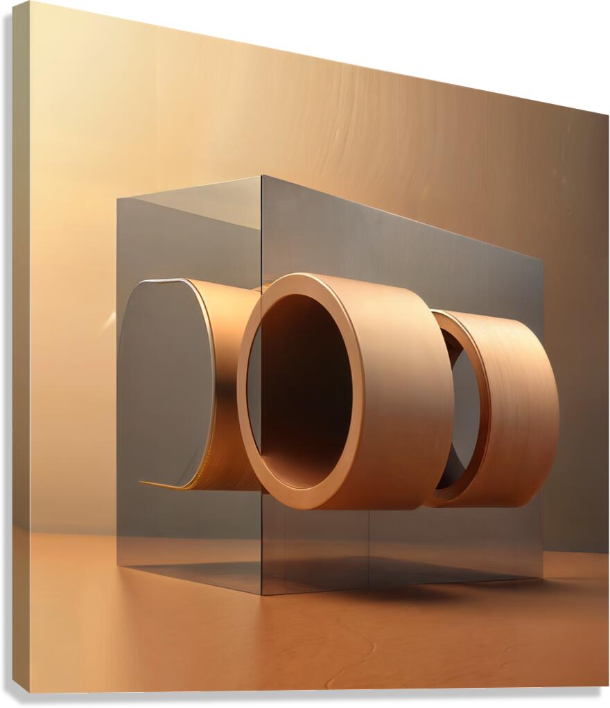  Mirrored Surface  Canvas Print