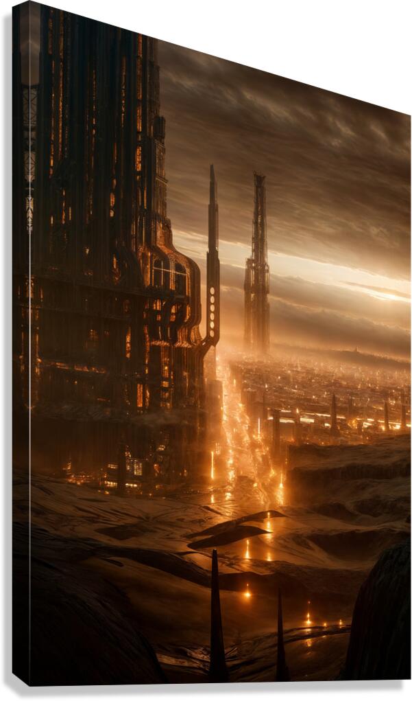  Distant Future  Canvas Print