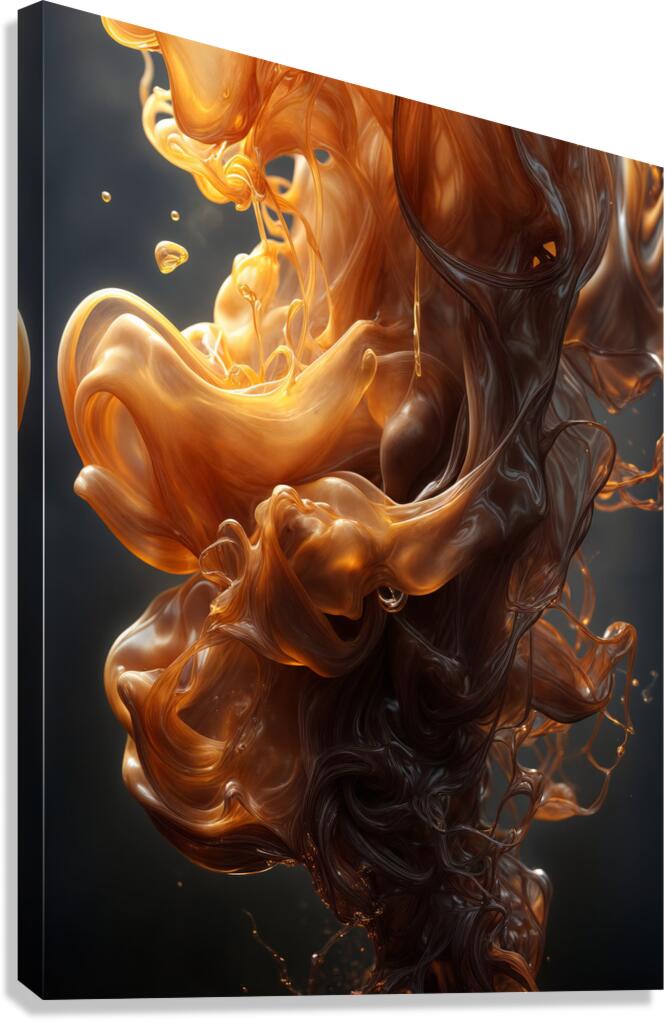  Liquid in Motion  Canvas Print