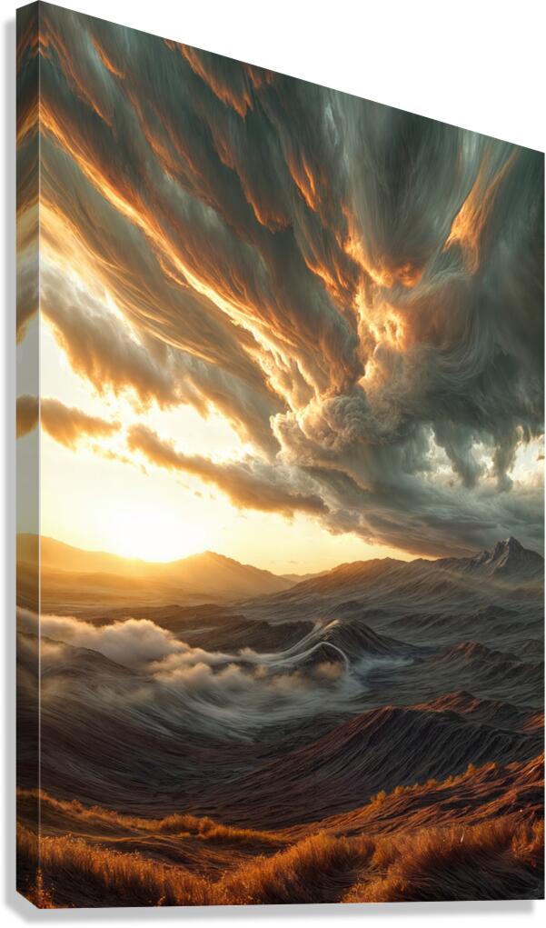  Dramatic Spectacle Canvas Print