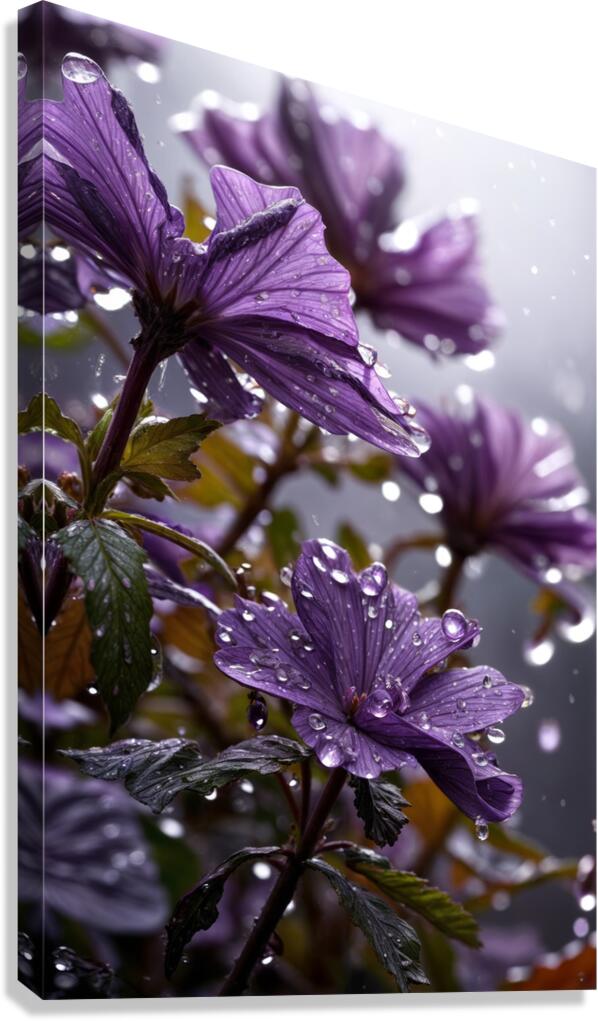  Deep Violet Canvas Print