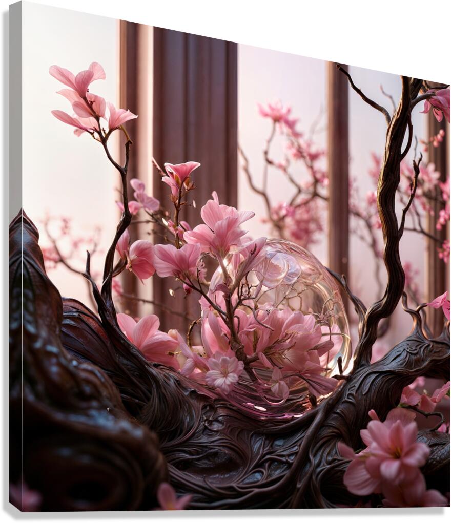  Delicate Transparency Canvas Print