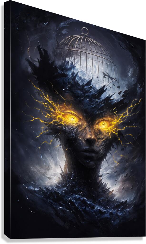  Mind’s Labyrinth  Canvas Print
